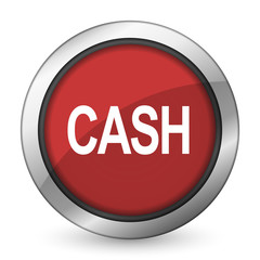 cash red icon