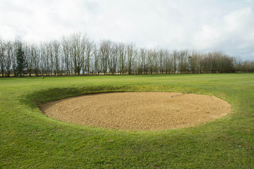 Golf course - sand bunker