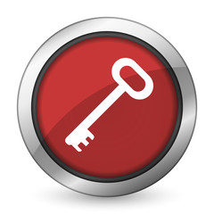 key red icon secure symbol
