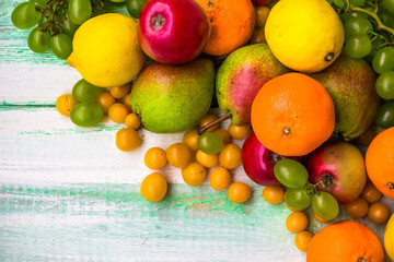 background fruit market wooden autumn food nature fall