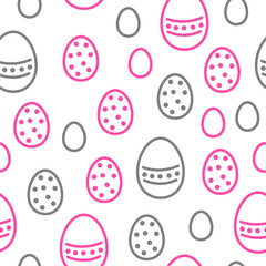 vector repeated easter pattern