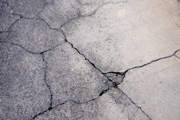 sol fissuré