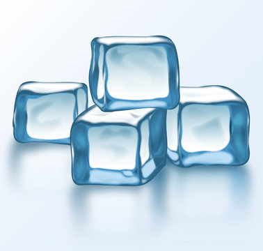 Vector ice blocks 3