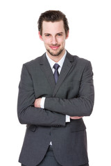 Caucasian business man