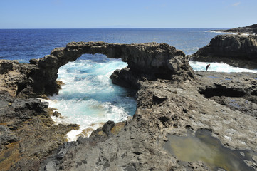 Natural Stone Arch,Canary Islands