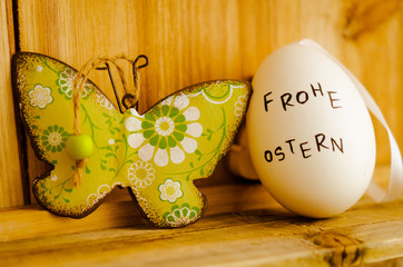 Frohe Ostern, Dekoration