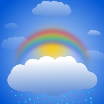 Rainbow - Children's illustration