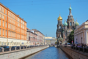 Fototapeta premium The Church of the Savior on Spilled Blood, Saint Petersburg