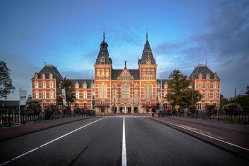 Fototapeta premium Muzeum Narodowe w Amsterdamie