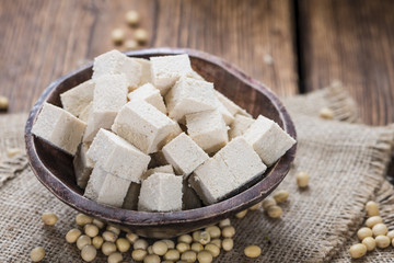 Portion of Tofu