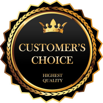 Customers Choice Gold Badge