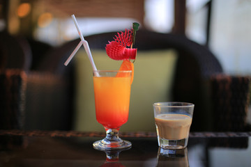 Baileys liqueur and cocktail