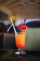 Orange cocktail