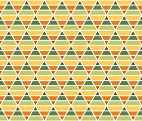 Striped Argyles vector seamless pattern