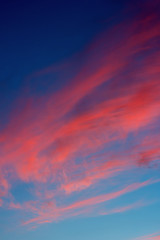 Fototapeta na wymiar Colorful clouds