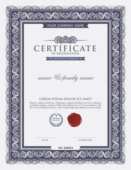 certificate template.