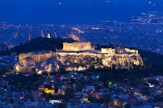 Acropolis of Athens,Greece