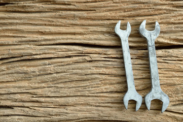 old tool, wrench