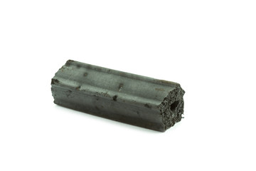 Coal Isolated on White Background