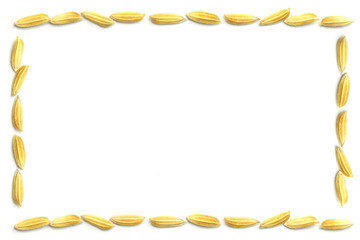 Yellow paddy jasmine rice