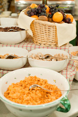 breakfast - cereals and fruits