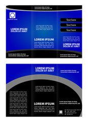 Naklejka premium Brochure template creative