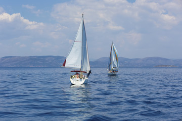 Fototapeta premium sailing boat