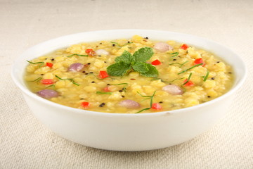  Indian dish curry lentils.
