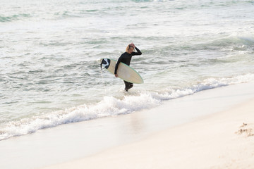 Surfing makes me feel alive