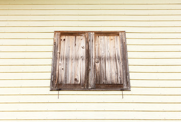 Obraz na płótnie Canvas Old wooden window. Thailand traditional style