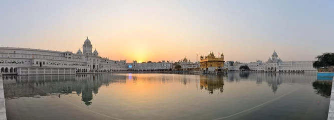 Foto auf Acrylglas Tempel Sikh heiliger goldener Tempel in Amritsar, Punjab, Indien