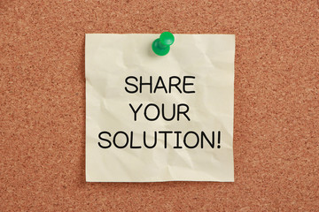 Share Your Solution
