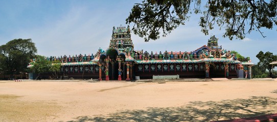 Tamilian Island Hindu temple, Sri Lanka