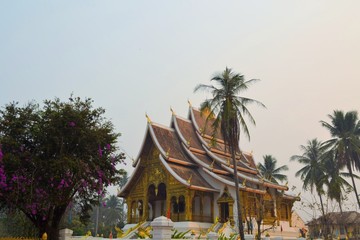 Old Buddhist temple in Laos