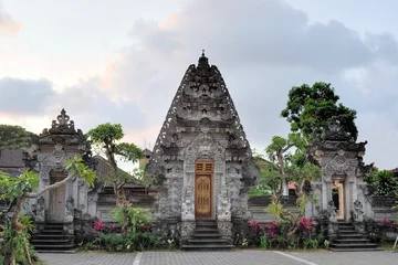 Photo sur Plexiglas Temple Temple hindou à Ubud, Bali, Indonésie