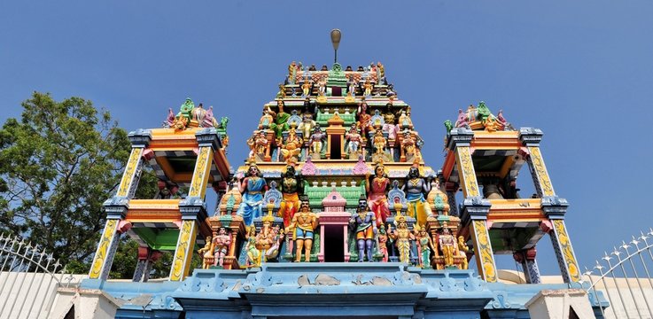Tamilian Island Hindu temple, Sri Lanka