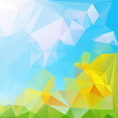 Obraz premium Polygon Hintergrund
