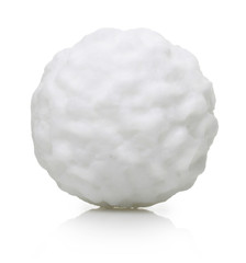 Snow ball isolated