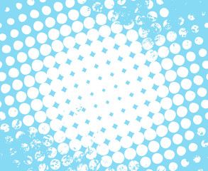 Halftone Grunge Background