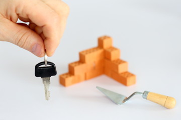 Mauer und Schlüssel