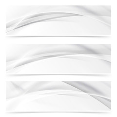 Modern web transparent line layout abstract header set