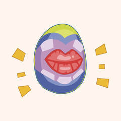 easter painting egg theme elements vector,eps