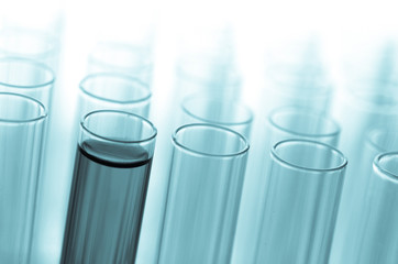 laboratory test tubes