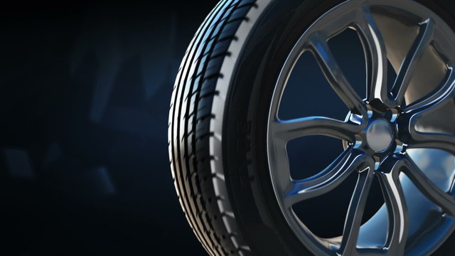 Tyre construction scheme background concept