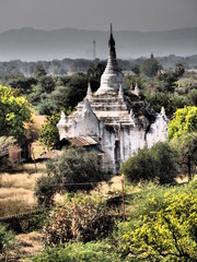 Pagoda budista en Bagan (Myanmar)