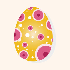 easter painting egg theme elements vector,eps