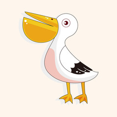 bird cartoon theme elements vector,eps