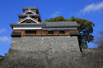 熊本城飯田丸五階層櫓