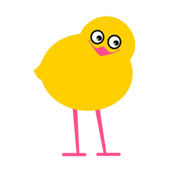 vector cartoon chicks