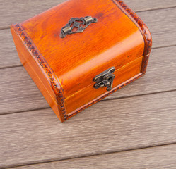 Wooden chest